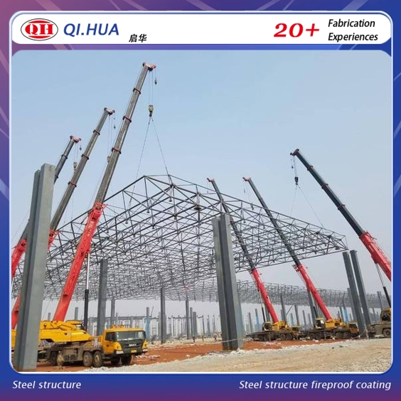 Heavy Duty Steel Structure Workshop Building for Industrial Use