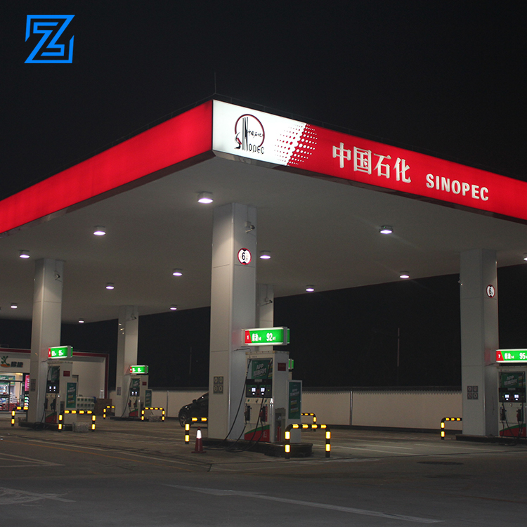 Gas Station Canopy Detail 3