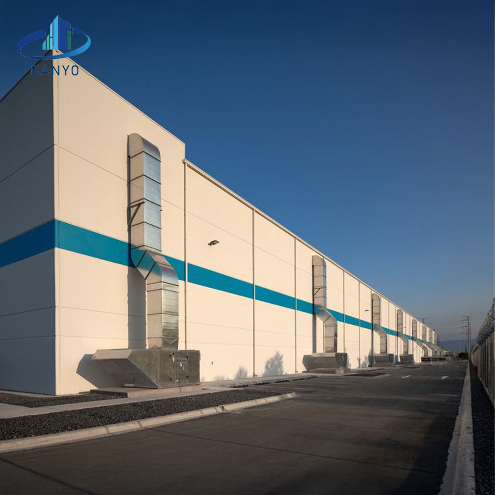 Heavy Duty Steel Structure Warehouse and Steel Logistics Center Building | Foshan Ganyo Steel Structure