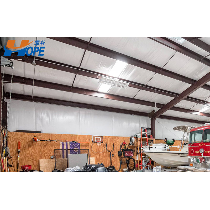 Steel Sandwich Warehouse Steel Frame Construction Prefab Steel Structure Building