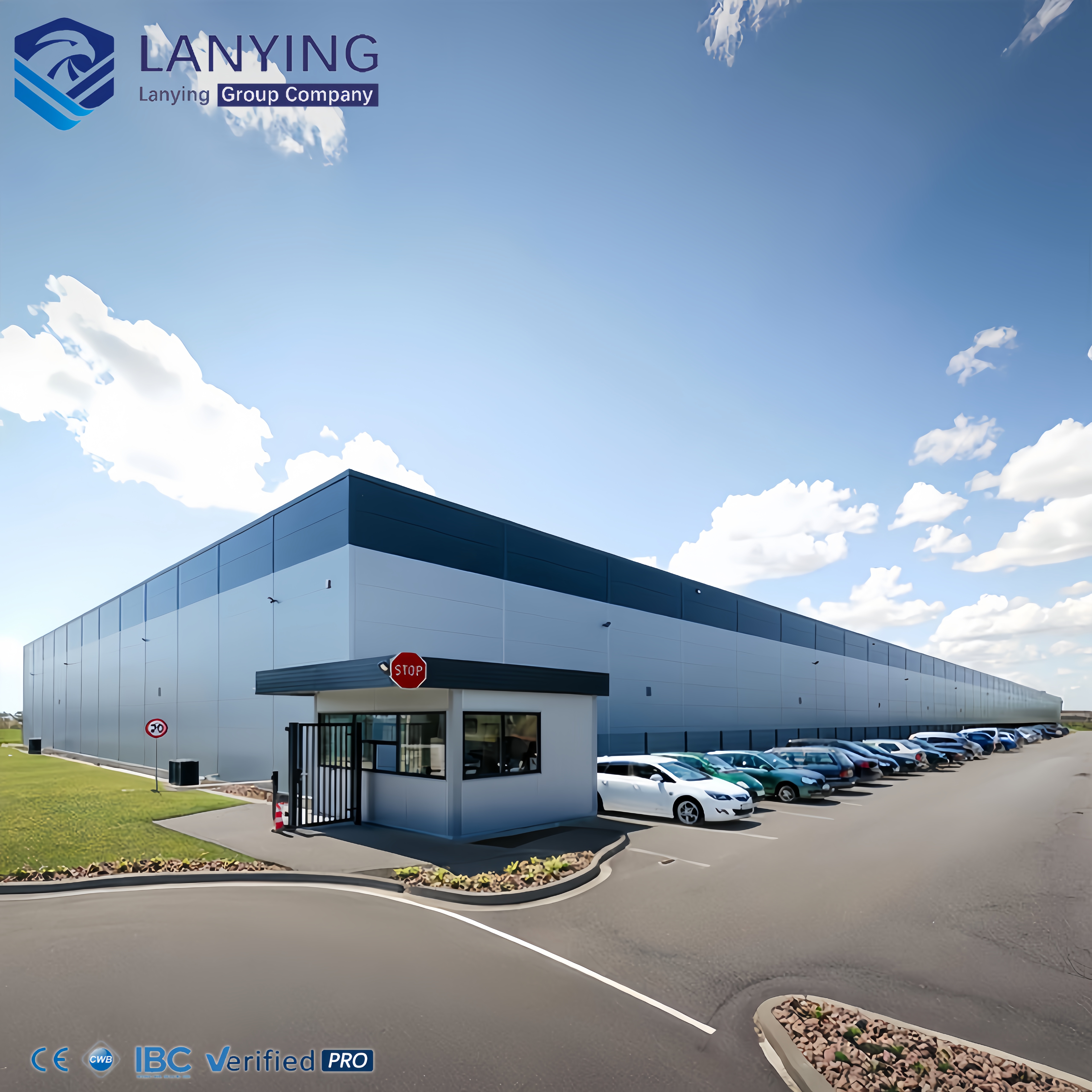Free Design Prefabricated Steel Modern Industrial Workshop And Warehouse Buildings With 5-Year Warranty