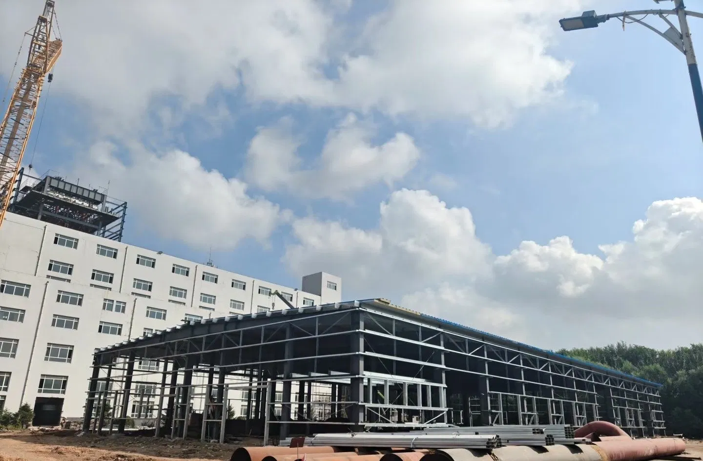 Steel Structure Industrial Storage Building - Easy Setup &amp; Heavy Duty Design