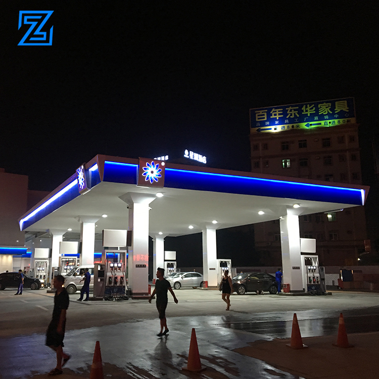 Gas Station Canopy Detail 1