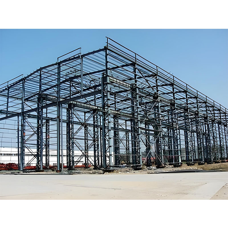 Heavy-Duty Steel Factory Structures for Large-Span Industrial Production Spaces