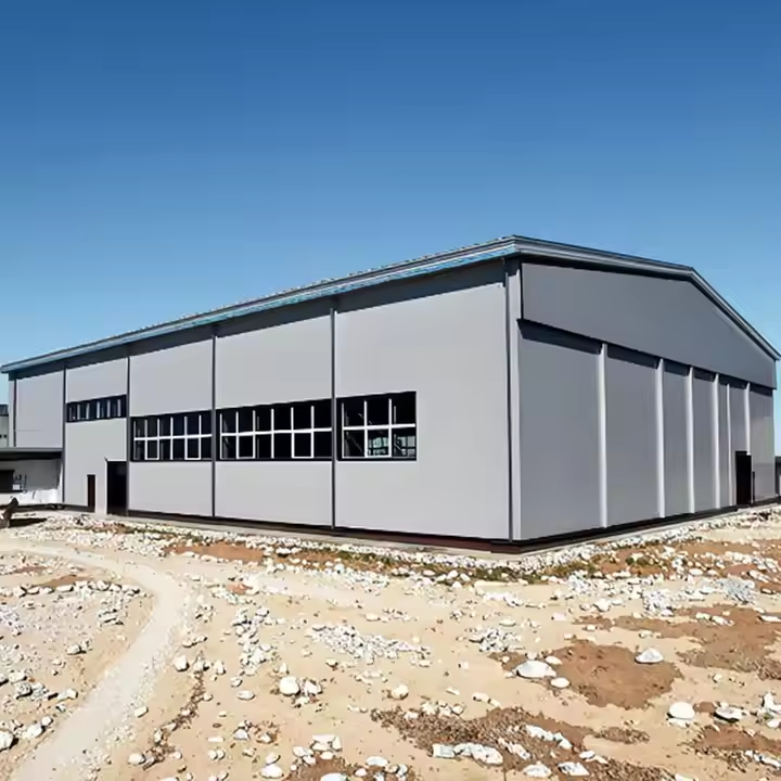 Prefabricated Steel Structure Building For Food Industry Warehouse CE ISO9001 Certification Industrial Design Customizable