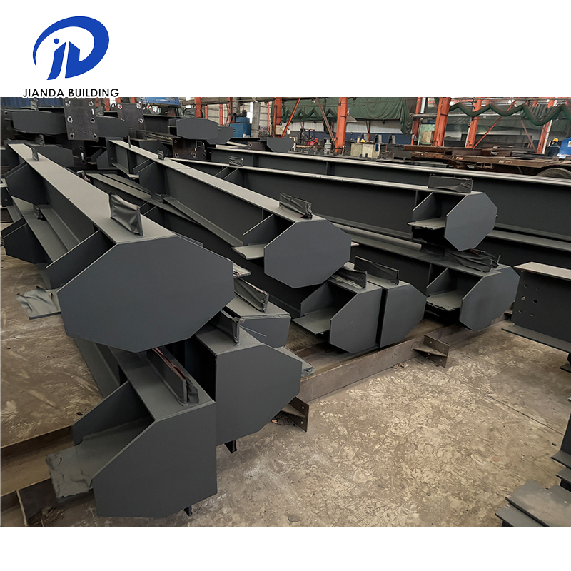 Heavy-Duty Steel Column Construction Metal Building Materials Industrial Application for Outdoor Industrial