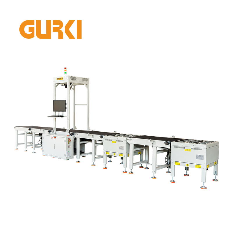 GURKI Warehousing Ecommerce Parcel Logistics Industry Static DWS Systems +2 Automatic Sorting Ports 3500PCS/H Capacity 21inch