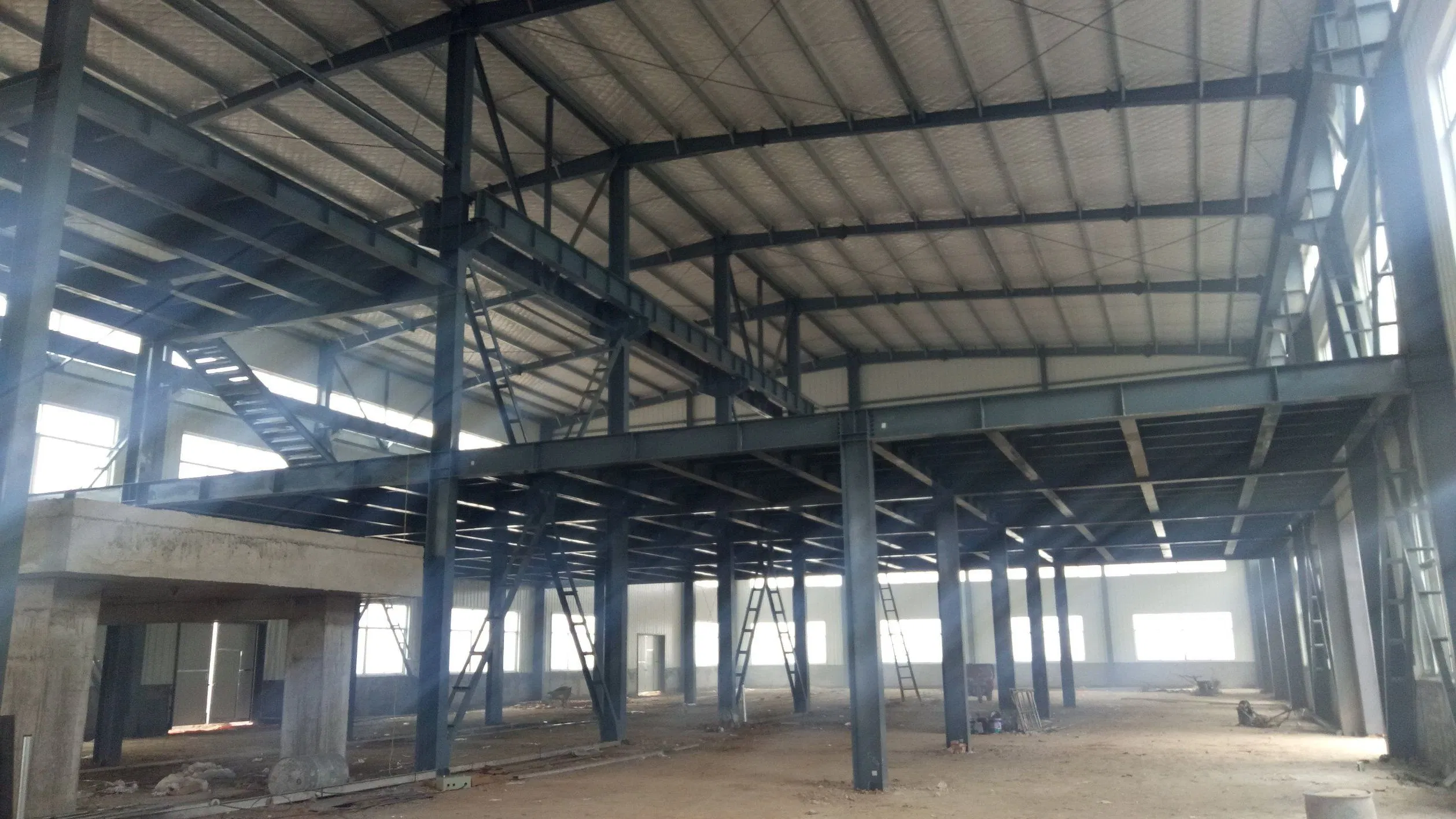 Modular Mezzanine Floors\Multi-Level Storage Facilities\Framed Workshop Buildings\Combines Safety with Sleek, Modern Design.