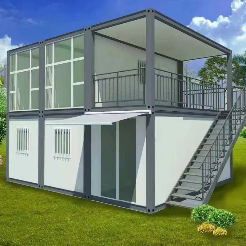 Modern Design Light Steel Prefab Container Mobile Homes Modular Houses for Bedroom or Hotel Use Modern Villas