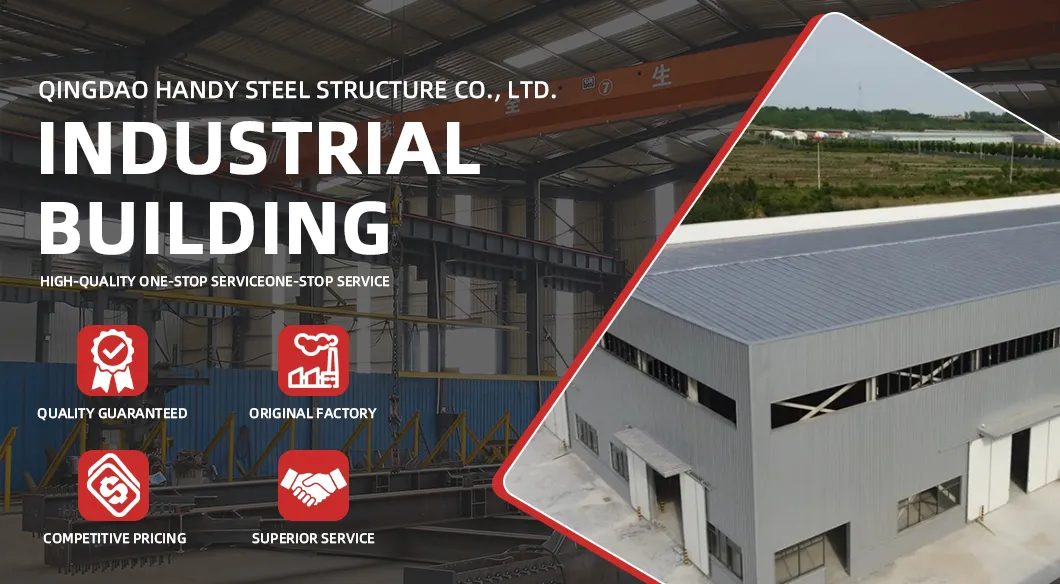 Prefabricated Steel Structure Warehouse Workshop Factory Industrial Building