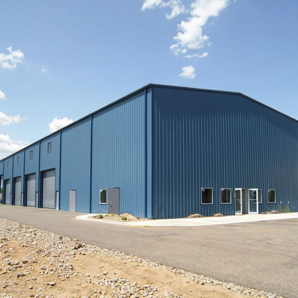 Modular Prefabricated Steel Frame Warehouse Building Kits Fast Erection Multi-Story Steel Structure Workshop