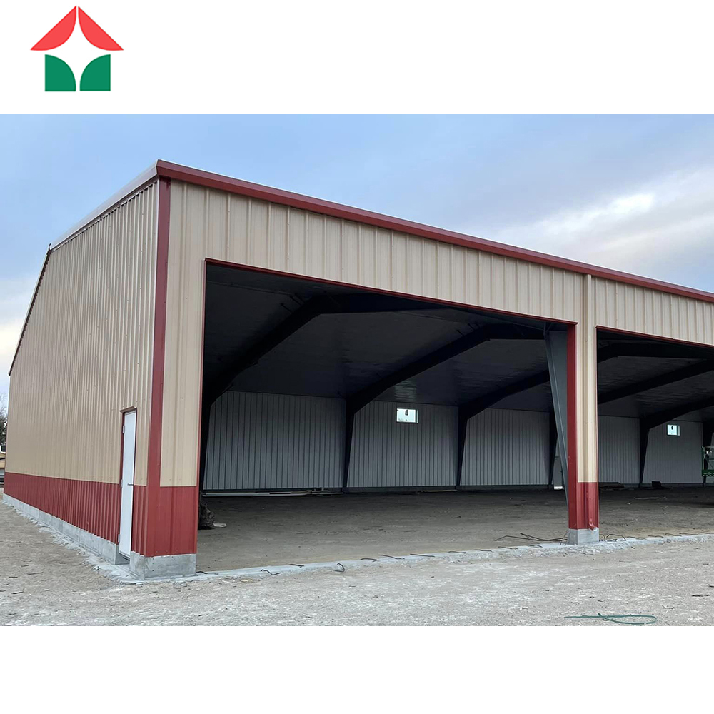 ISO Standard Cheap Modular Commercial Shed Metal Frame Steel Structure Prefabricated Warehouse