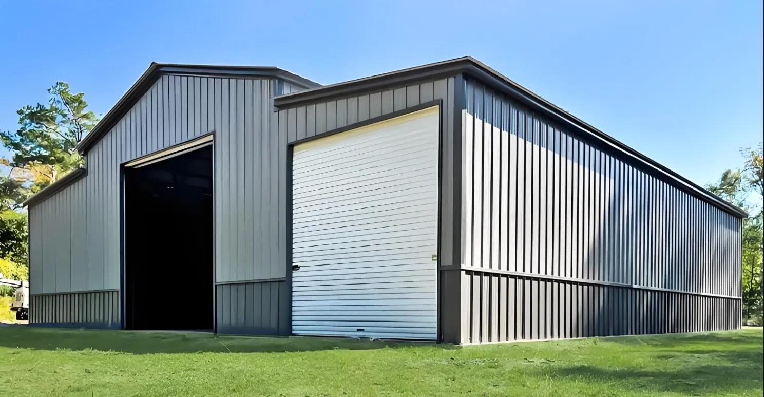 C. Z Shape Steel Channel Flexible Customized Storage Facility Prefabricated Warehouse Clear Span Building