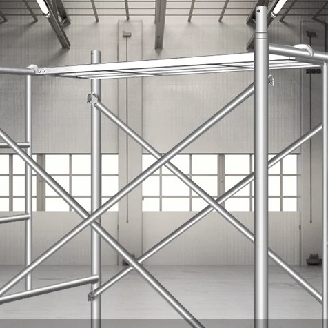 High Quality Multifunctional Mobile Aluminium Steel Frame Industrial Construction Foldable Quick Assembly China Warehouse