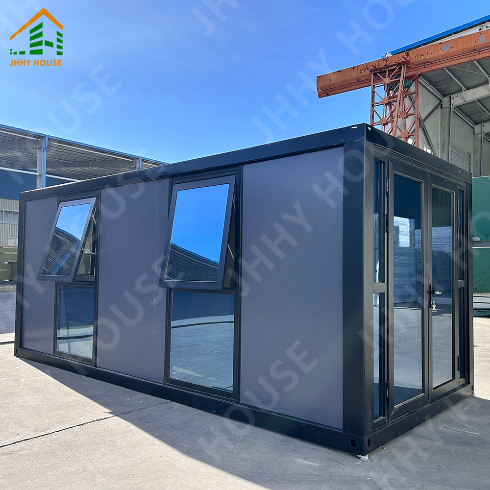 Hot Sale Z Type Folding Container House Prefabricated Steel Structure Office and Living Building Sandwich Panel House Design