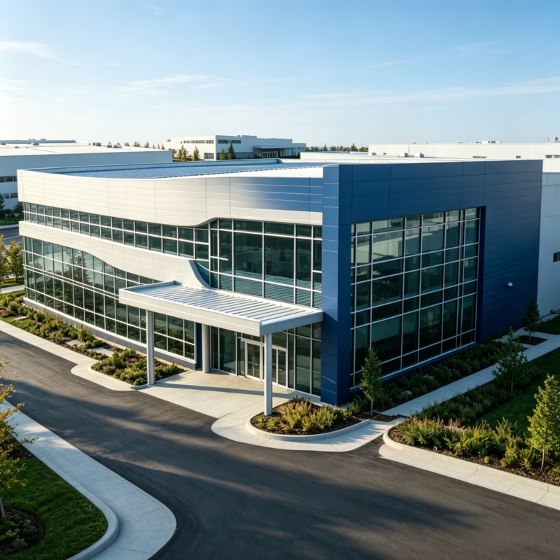 High-Rise Steel Structure Workshop Warehouse Multi-Story Industrial Steel Building Prefab Workshop Fast Construction