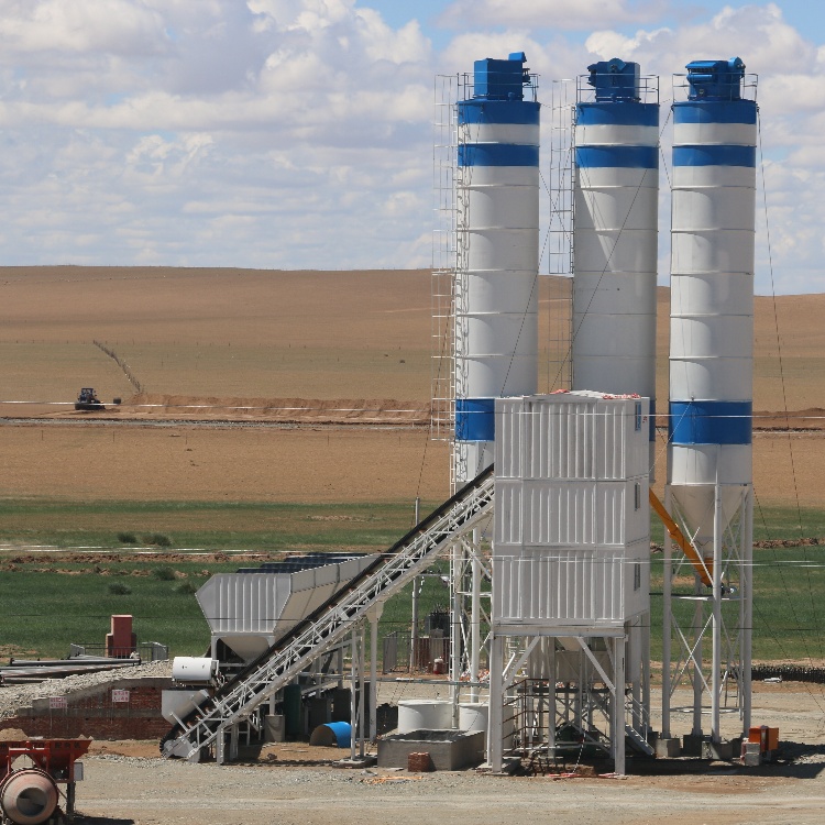 Factory Manufacture HZS60 Fully Automatic 60 Cubic Meters/Hour Stacionary Concrete Batching Plant Fully Automatic 60m3/h