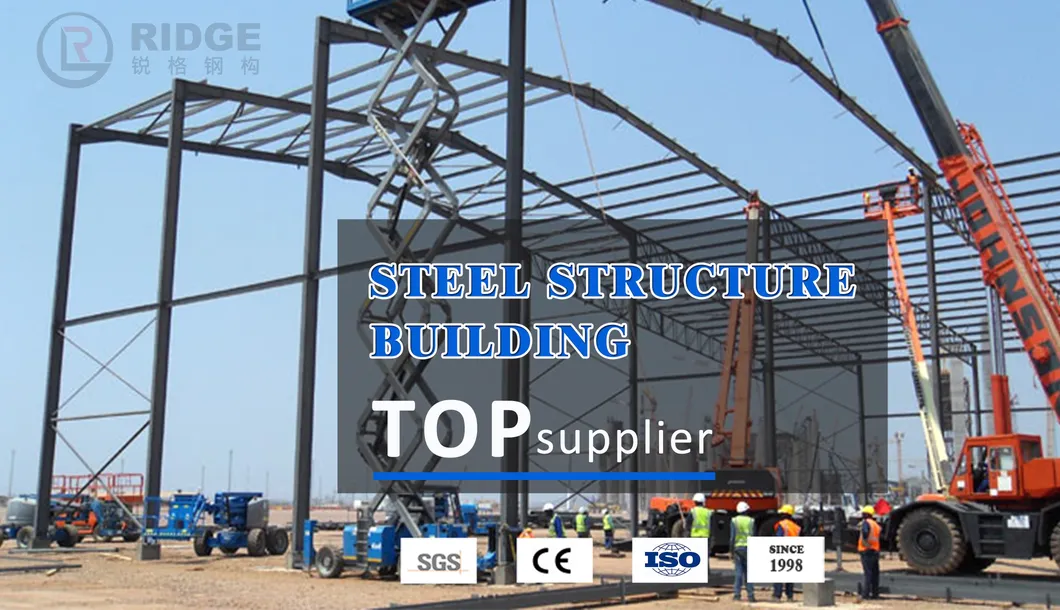 Lightweight Corrugated Building Steel Industrial Structure
