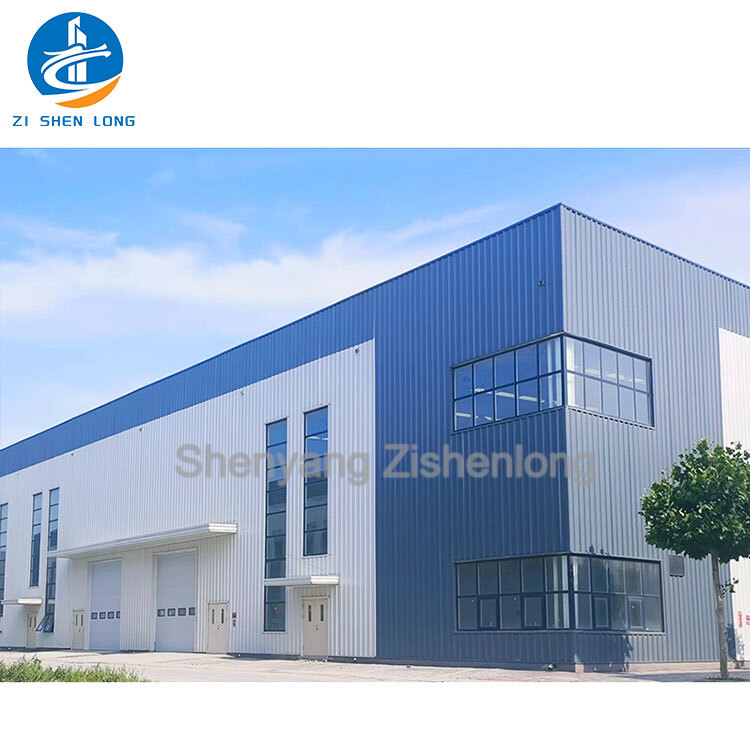 Multi-story Steel Structure Commercial Shopping Mall Supermarket Prefabricated Shop Metal Building