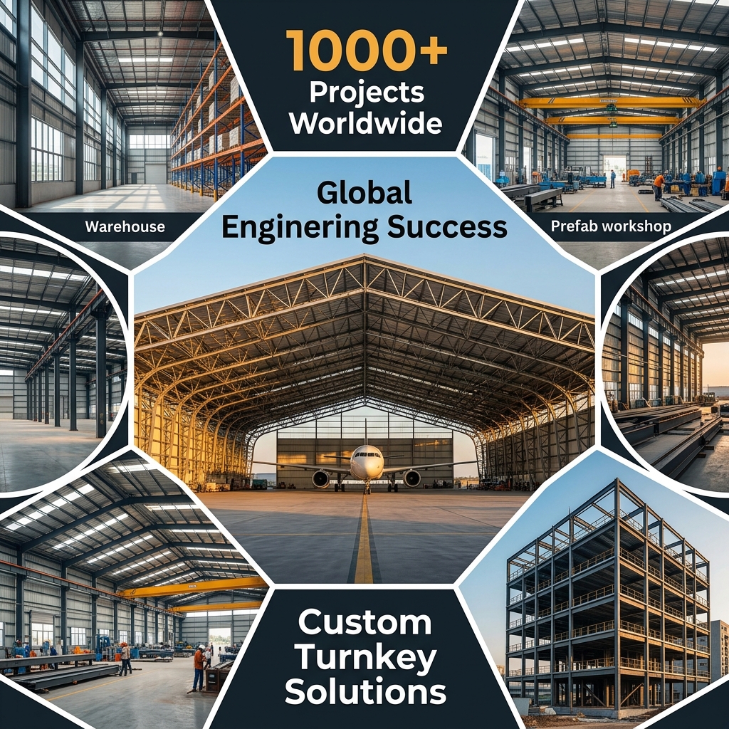 Galvanized Sustainable Cost-Effective Tall-Level Multi-Story Steel Structure Building Plus Crowded-Space Urban Living Outcomes