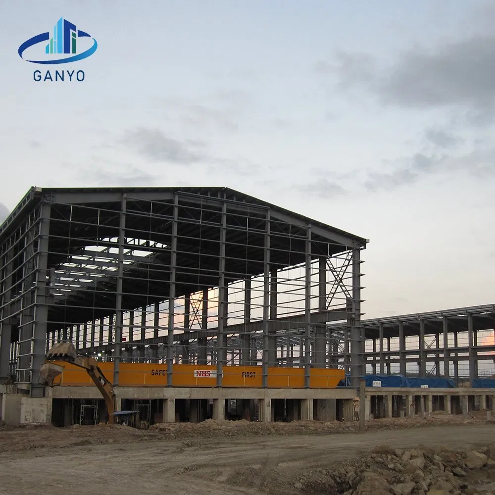 Metal Industrial Construction Building Steel Structure Framed Commercial Building Prefabricated Workshop Buildings