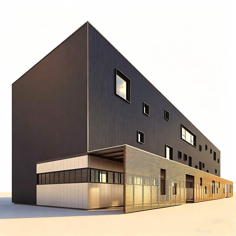 Large Span Logistics Distribution Center and Cold Chain Storage Warehouse Construction Engineering Steel Structure Factory