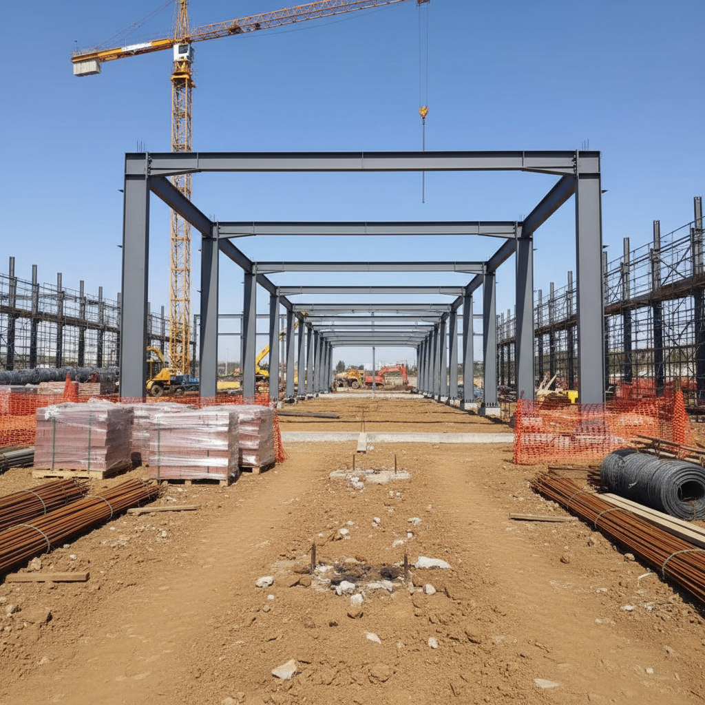 Industrial Steel Structure Building Chinese Design Large-span Structural Buildings Steel Structure Builder