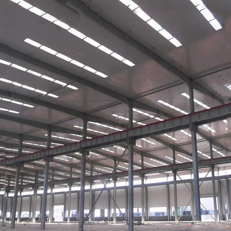 Quick Install Heavy Load Spacious Industrial Prefabricated Steel Structure Prefab Building House