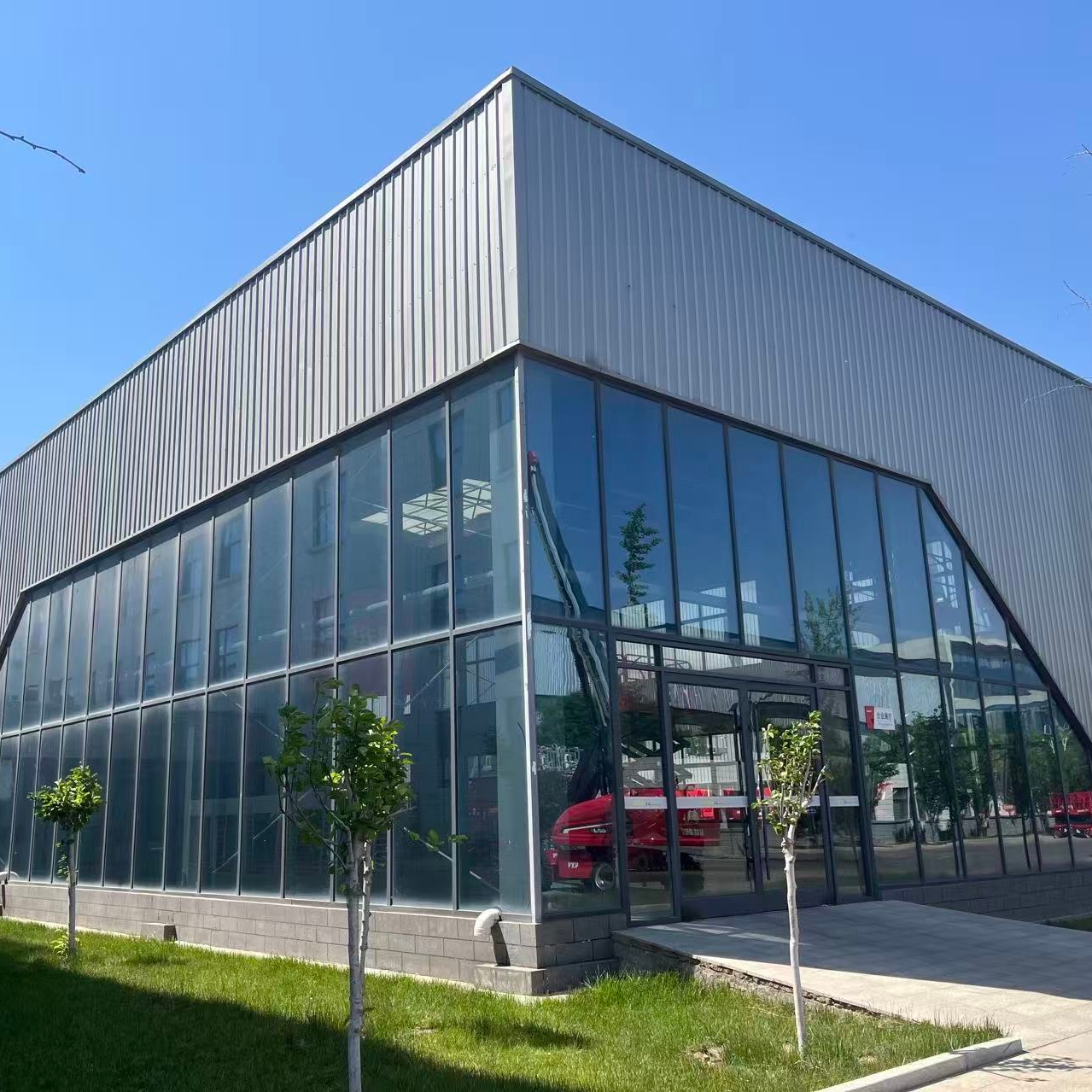 Customized Quality Metal Building Strong Heavy/Light Weight Steel Structure Factory Plant Metal Frame Prefab Modular Buildings