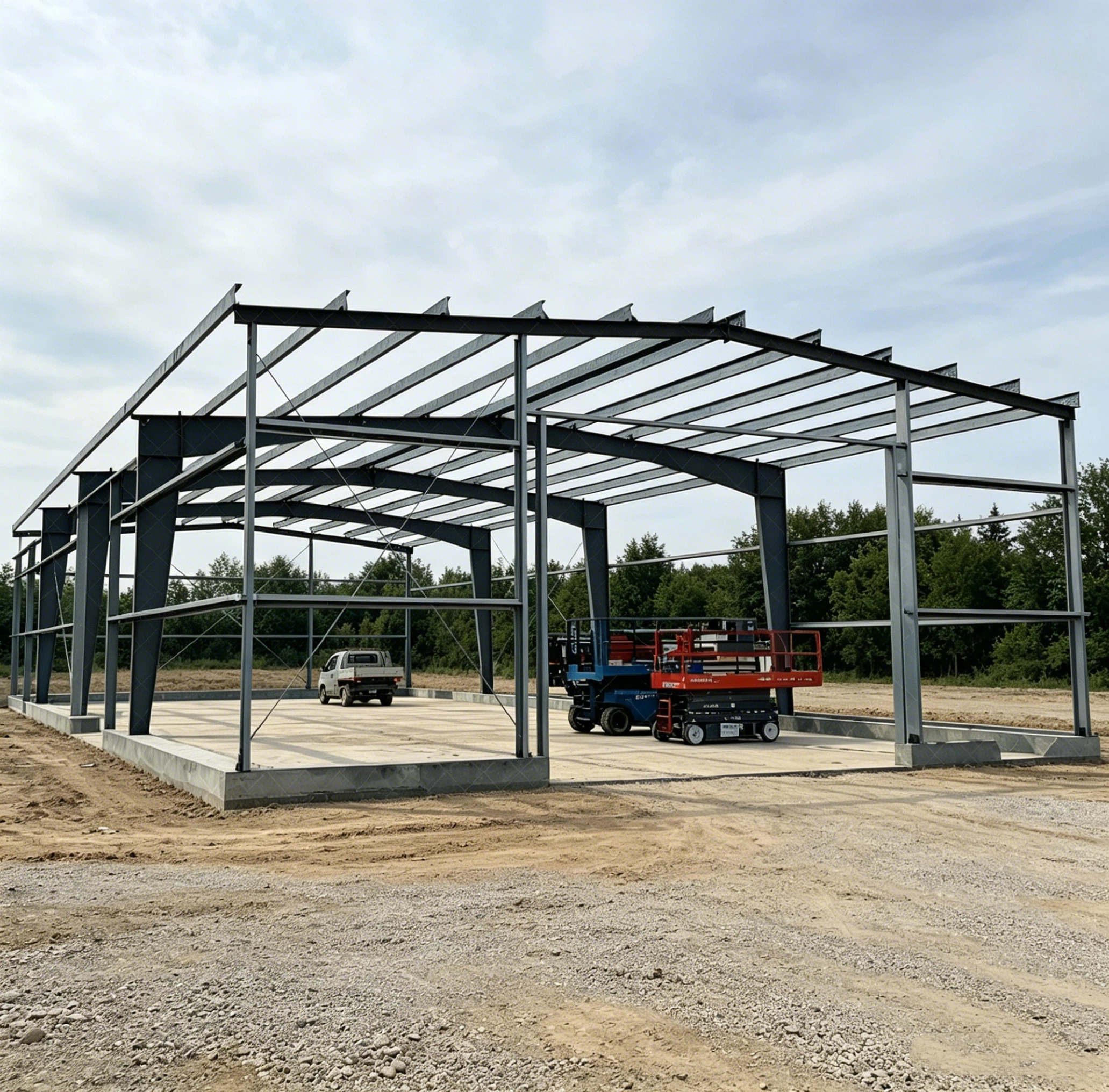High Strength Prefabricated Steel Structure Logistics Warehouse Building for Distribution Center With Professional Layout Design
