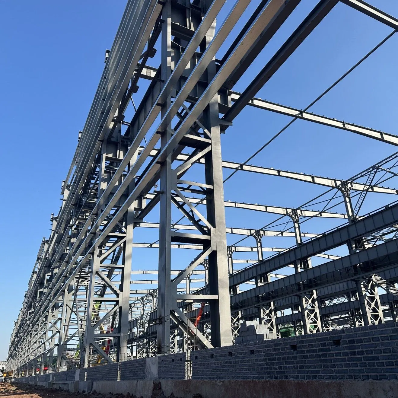 Low Cost Strong Prefabricated Steel Structure Factory