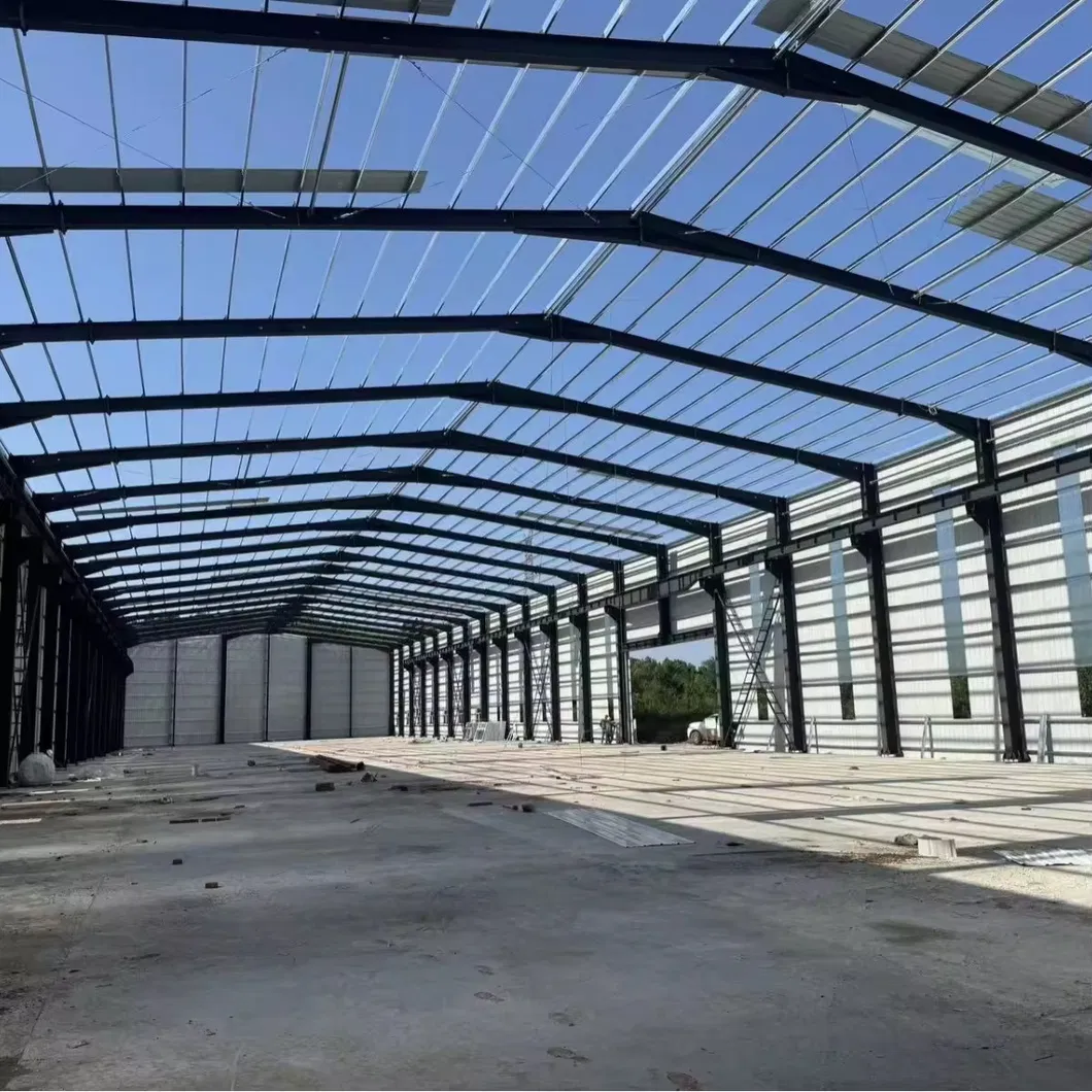 Foshan Factory Customized Steel Structure Building Fast Install Prefabricated Steel Structure Warehouse