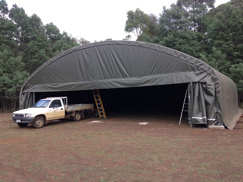 GS Industrial Style Steel Fabric Tent Hangar Garage Storage Building for Aircraft &amp; Warehouse Fabric Truss Shelter