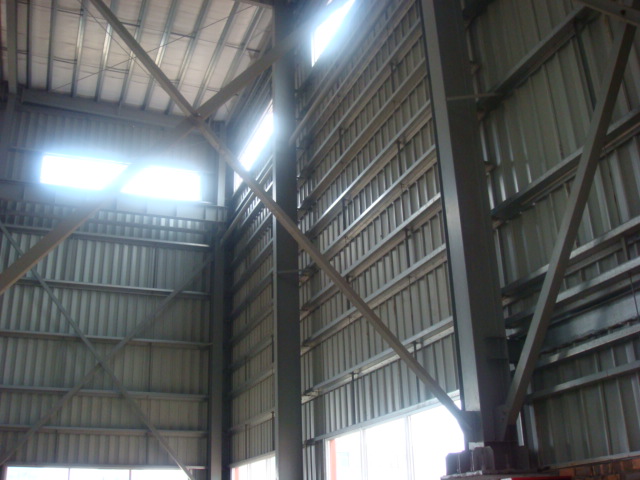 Hot Sale Heavy Duty Steel Structure Workshop Warehouse Large Span Portal Frame Welding/Cutting/Bending Quick Installation