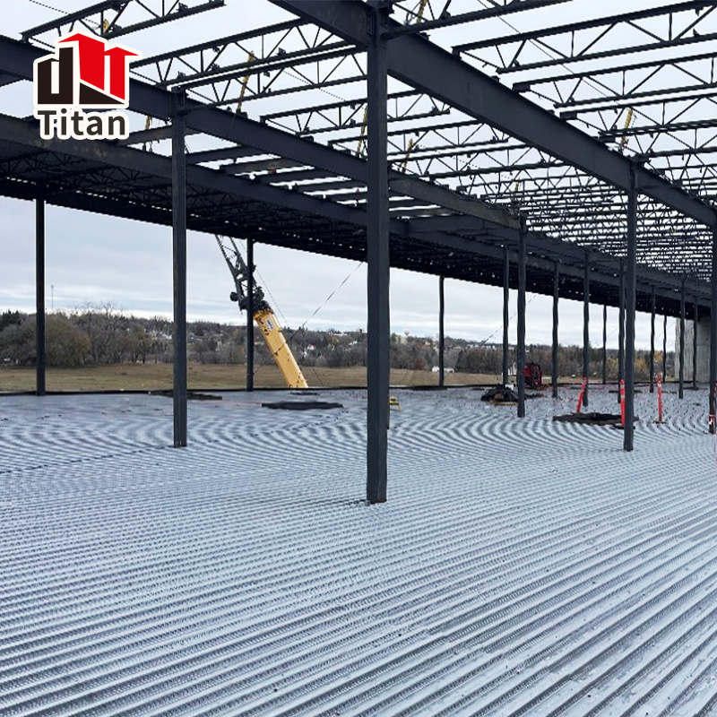 Prefabricated Steel Structure Building with Overhead Crane Runway System Heavy Duty Industrial Metal Workshop Building