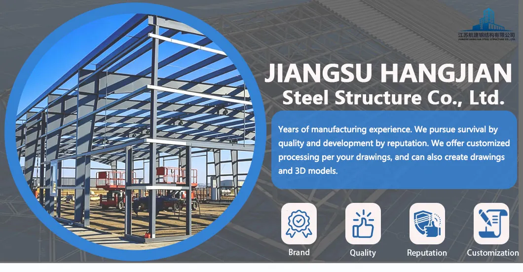 Wide Application Multi Scene Steel Structure Warehouse for Factory Farm and Commerce