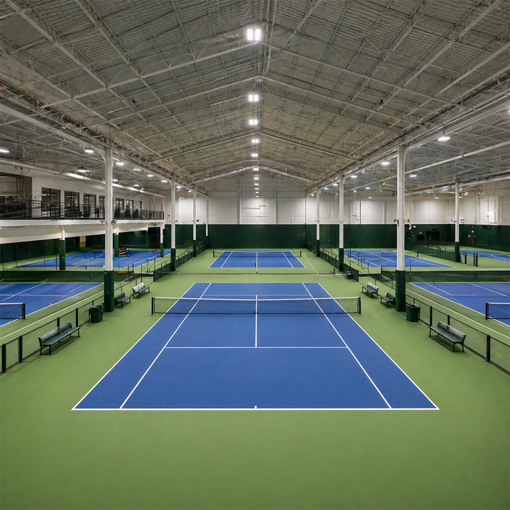 Modern Designed Prefabricated Steel Frame Stadium Sports Venue Large Scale Steel Construction Building for Public Gym Project