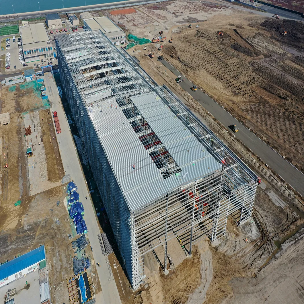 Cold Storage Facilities Warehouse Steel Structure Custom Construction Building