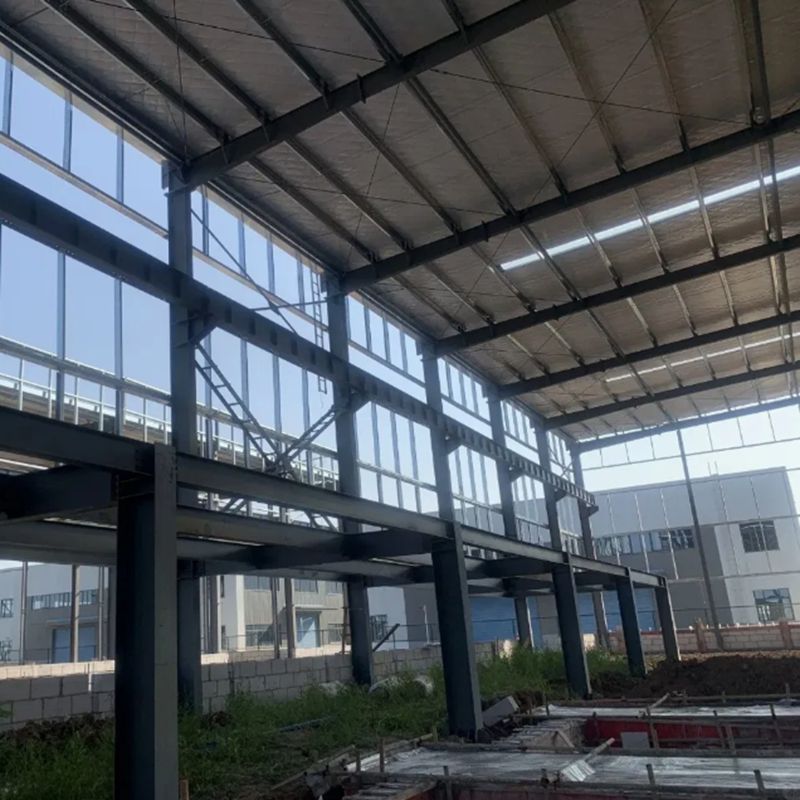 Customizable Heavy-Duty 6000-10000 Sqm Factory Production Workshop Industrial Logistics Center Steel Structure Warehouse