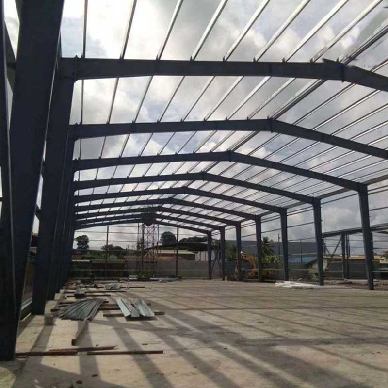 Quick Install Heavy Load Spacious Industrial Prefabricated Steel Structure Prefab Building House