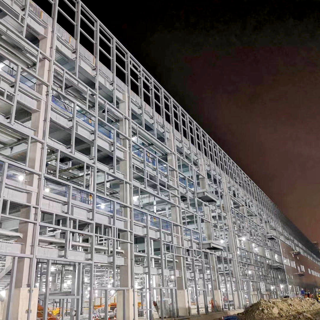 Reliable Quality Modern Design Steel Structure High Hardness Office Building Construction with Custom Sizes