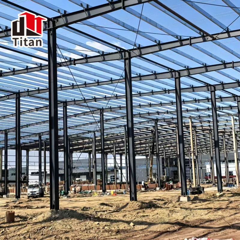 Insulated Cold Storage Facilities Eco-Friendly Prefabricated Steel Structure Building