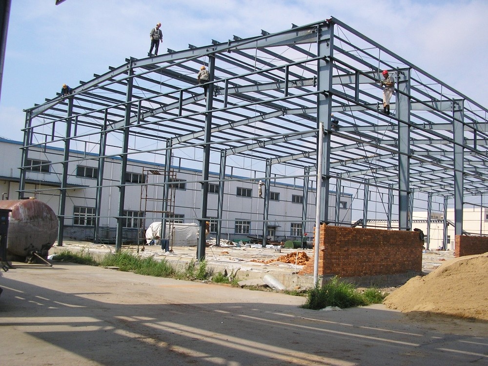 Modern European Design Galvanized Multi-Story Steel Warehouse Prefabricated Structural Steel Building