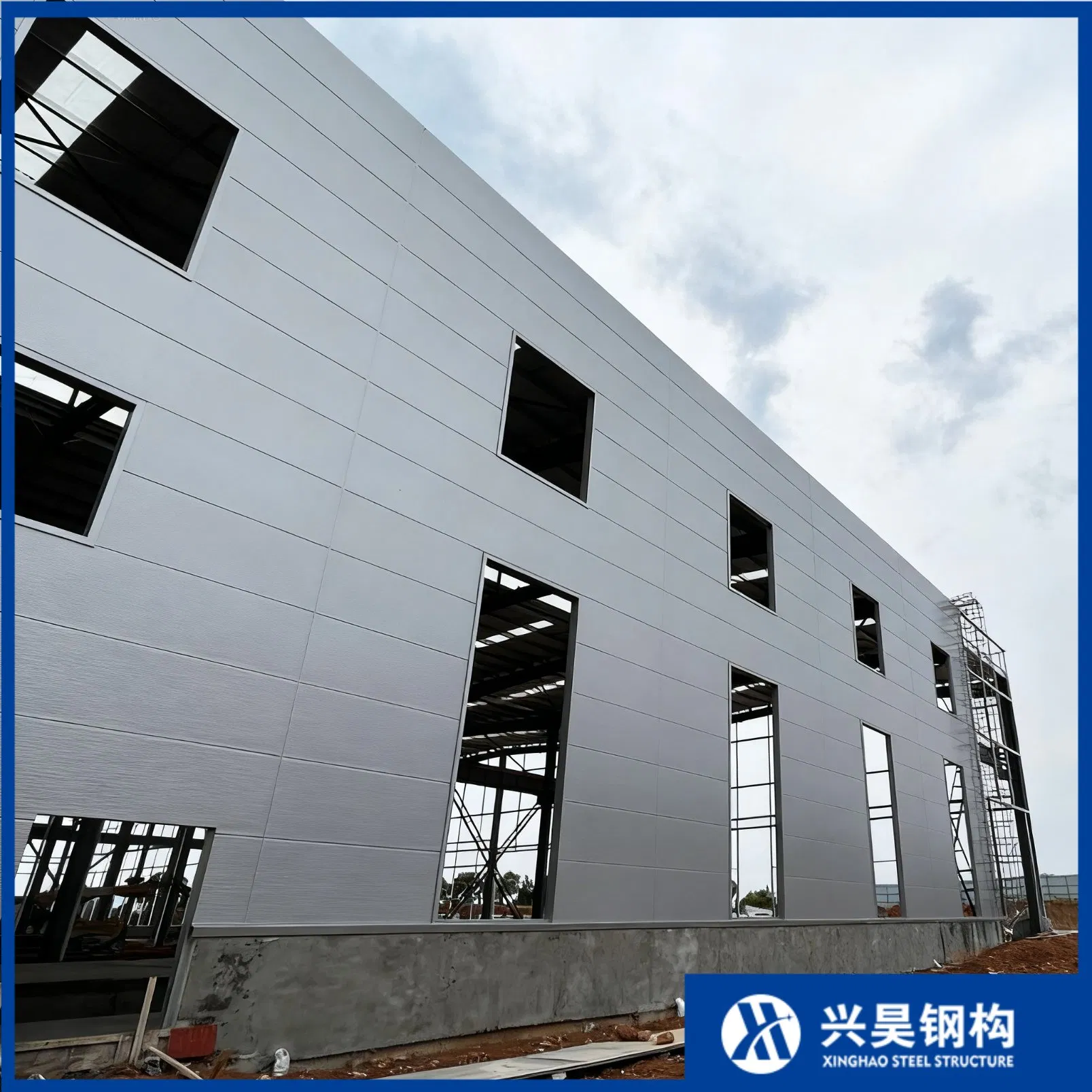 Heavy-Duty Industrial Manufacturing Plant Prefabricated Lightweight Steel Structure House/Workshop/Building