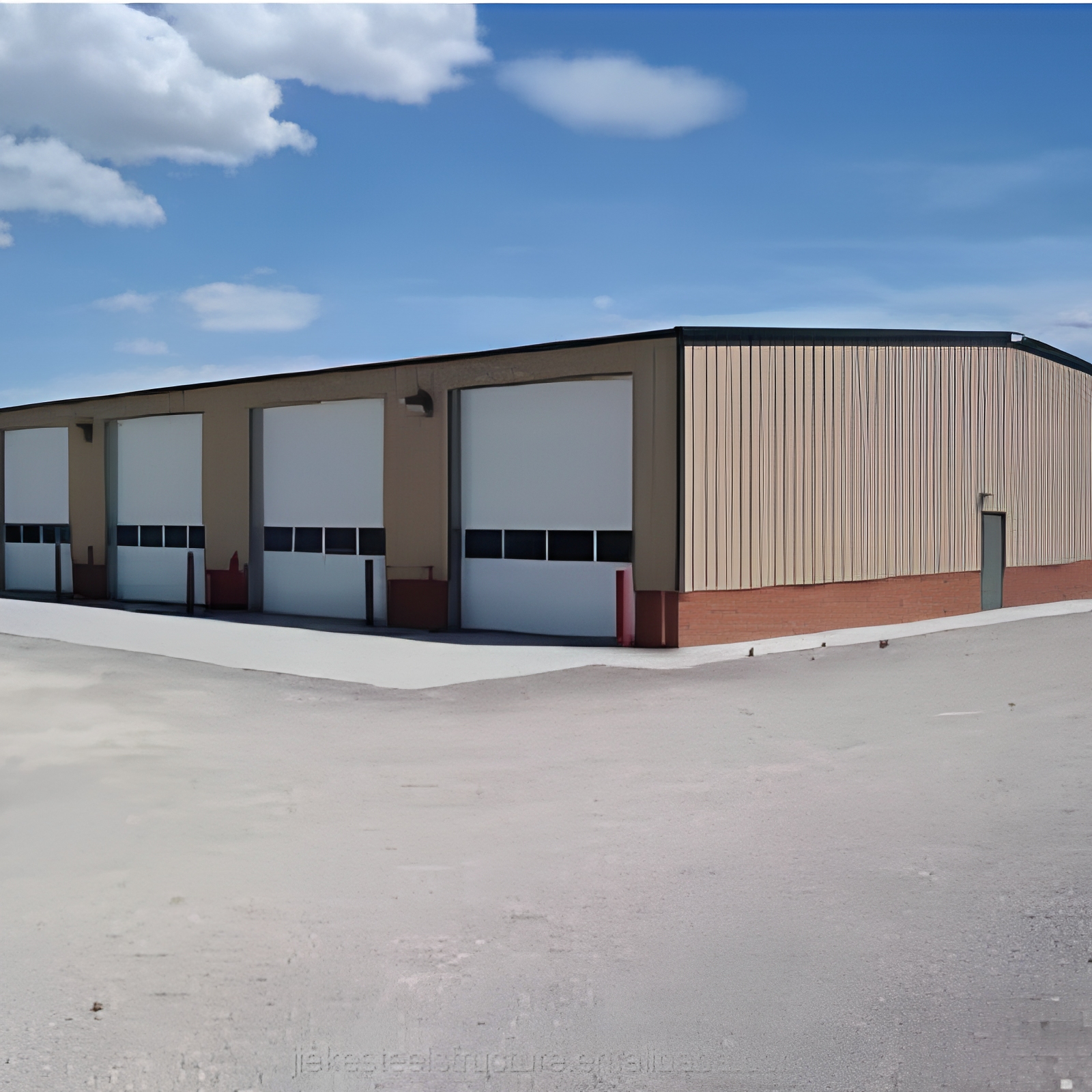 Industrial Prefab Steel Structure Building PEB Metal Frame Warehouse Workshop Factory Construction Materials