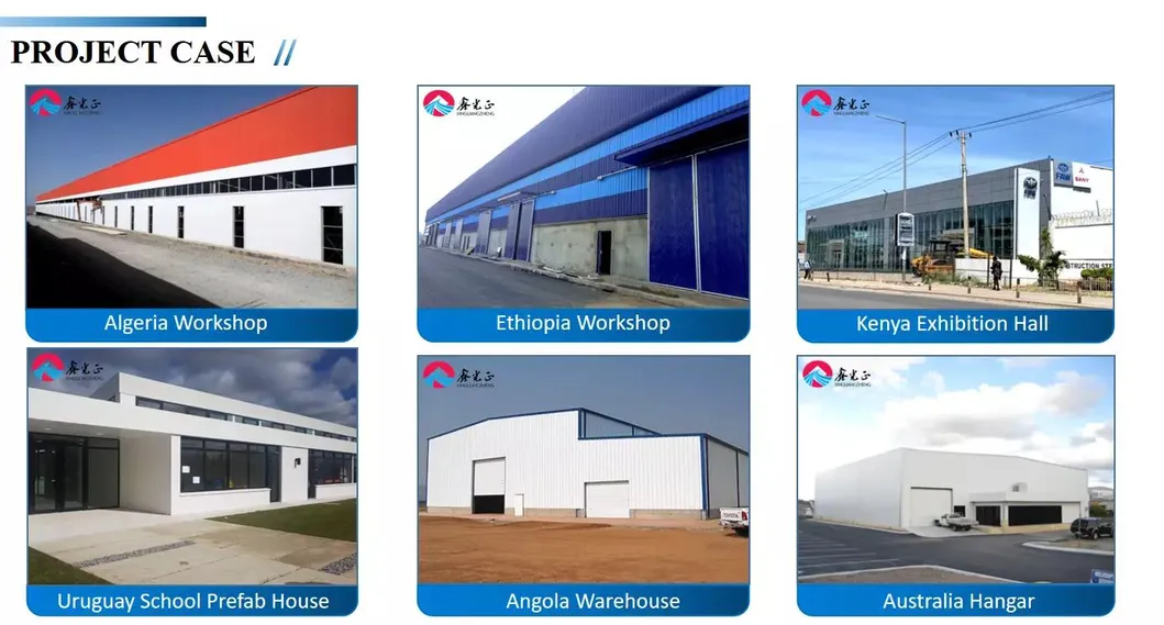 Low Cost Strong Prefabricated Steel Structure Factory