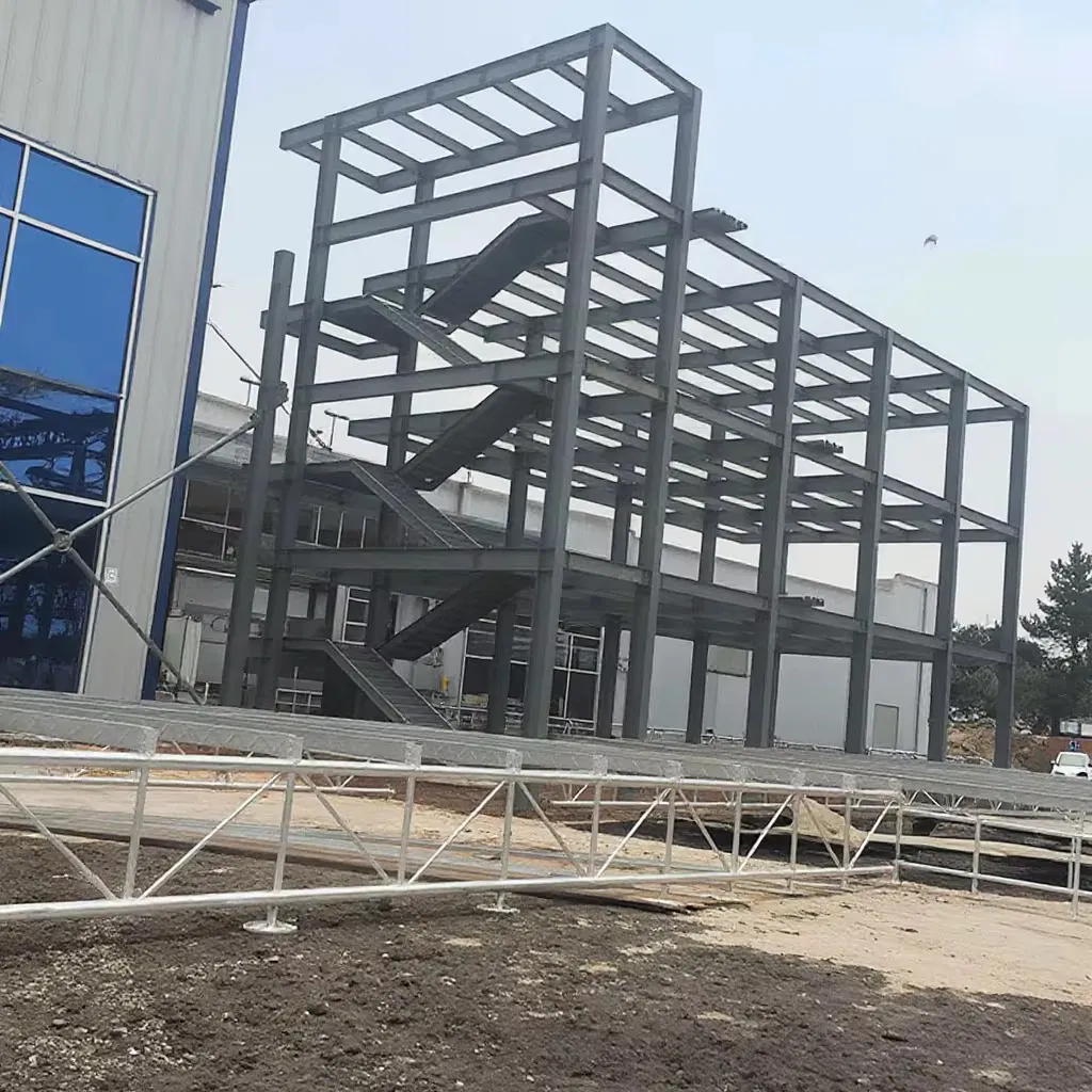 Foshan Factory Customized Steel Structure Building Fast Install Prefabricated Steel Structure Warehouse