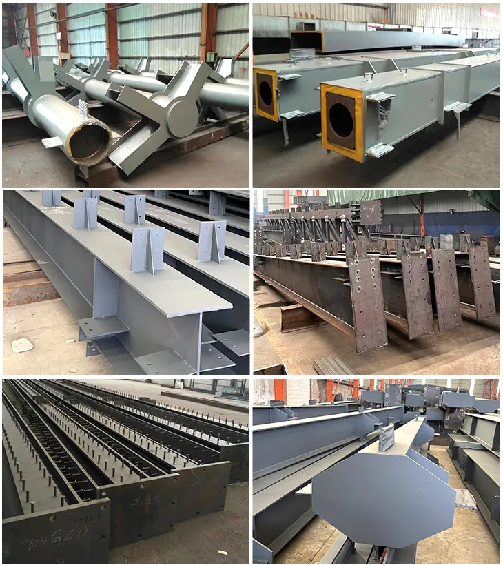 Heavy-Duty Steel Column Construction Metal Building Materials Industrial Application for Outdoor Industrial