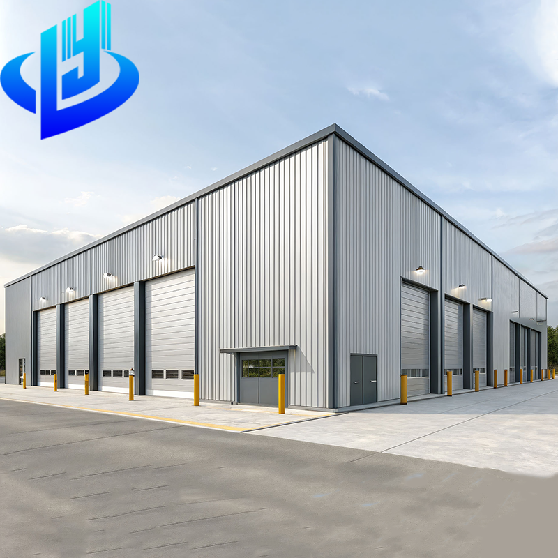 Hot Sale Eco-Friendly Steel Structure Warehouse Building Metal Industry Plants Aircraft Hangars With Sandwich Panel