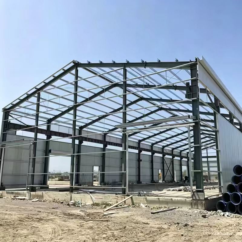 Durable Steel Frame Horse Barn Quick Assembly Metal Horse Shelter Pre Engineered Steel Structure Horse Shelter